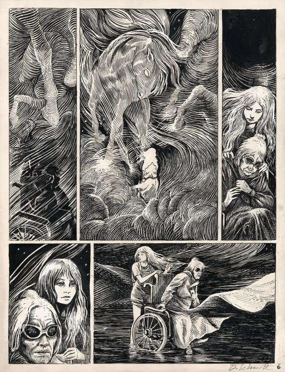 Planche noir et blanc, Daria Schmitt