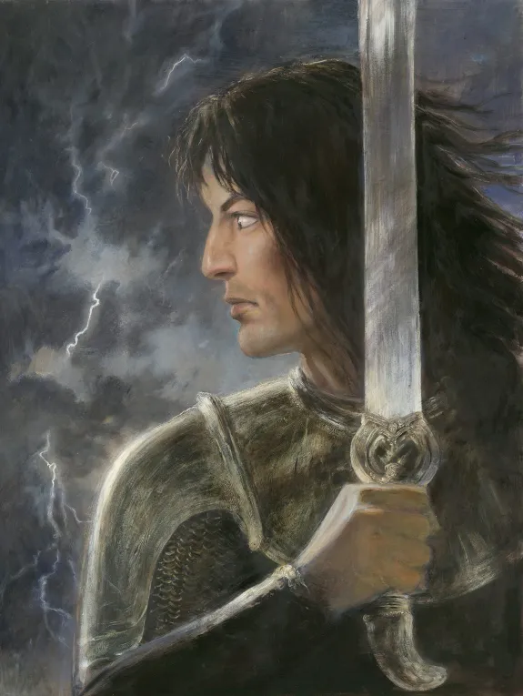 Colored illustration, Ewen, Alis (T.1), Andréï Arinouchkine