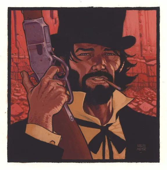 Illustration couleur, Undertaker, Ralph Meyer
