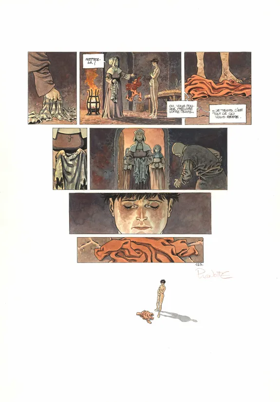 Planche couleur, Cauchon... Ou l'homme qui tua Jeanne d'Arc, Joël Parnotte