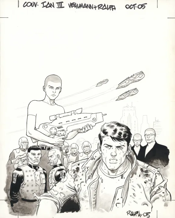 Couverture, IAN, Leçon de ténèbres (T.2), Ralph Meyer