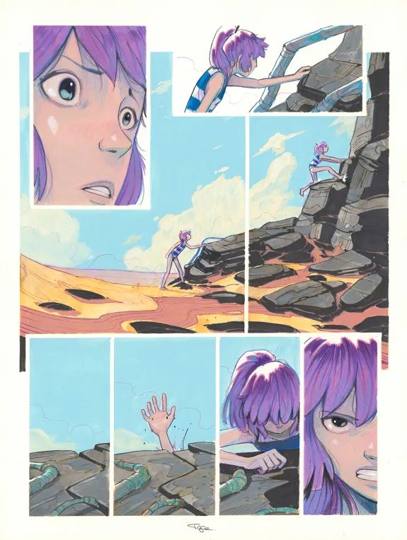 Planche couleur, Maison Croa Croa, Davide Tosello