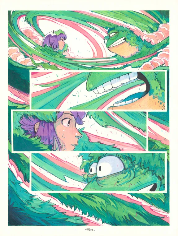 Planche couleur, Maison Croa Croa, Davide Tosello