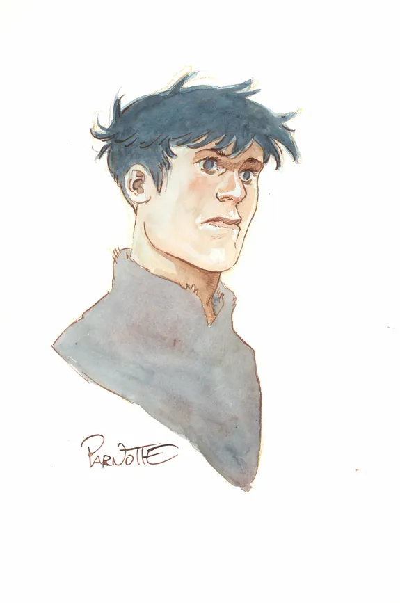 Colored illustration, Cauchon... Ou l'homme qui tua Jeanne d'Arc, Joël Parnotte