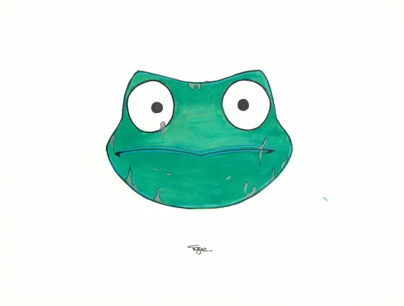 Colored illustration, Maison Croa Croa, Davide Tosello