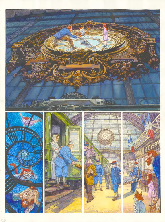 Planche couleur, Vincent et Van Gogh, Gradimir Smudja