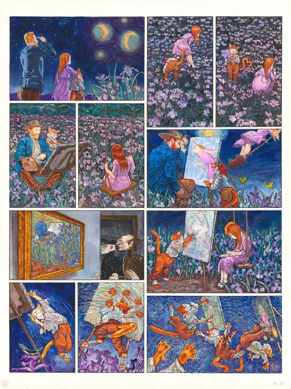 Planche couleur, Vincent et Van Gogh, Gradimir Smudja