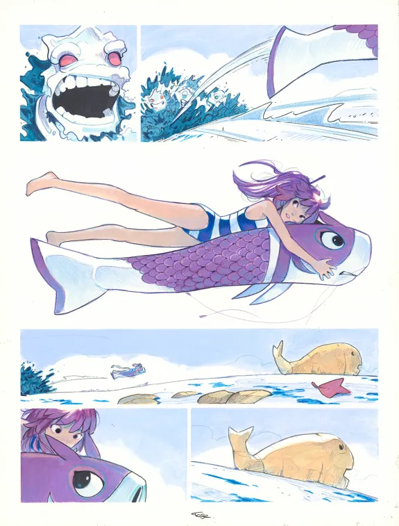 Planche couleur, Maison Croa Croa, Davide Tosello