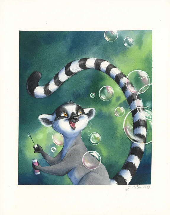 Illustration couleur, Julie Mellan