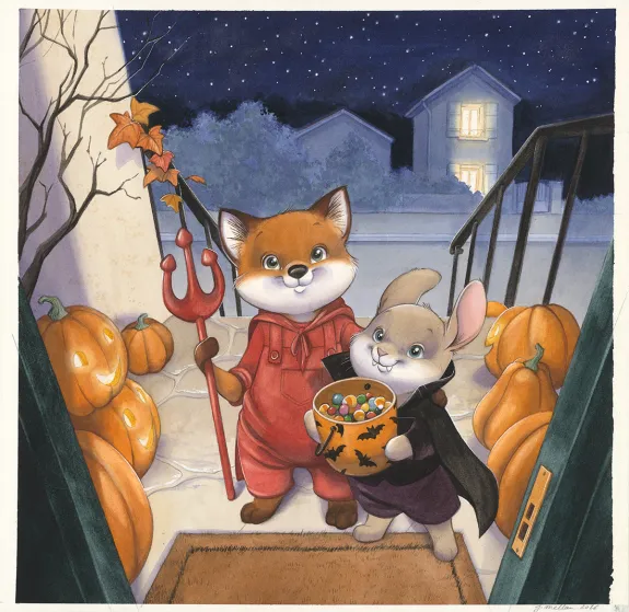 Illustration couleur, Julie Mellan