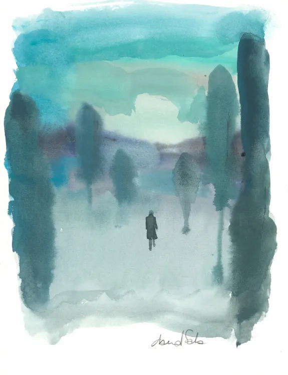 Illustration couleur, Frankenstein, David Sala