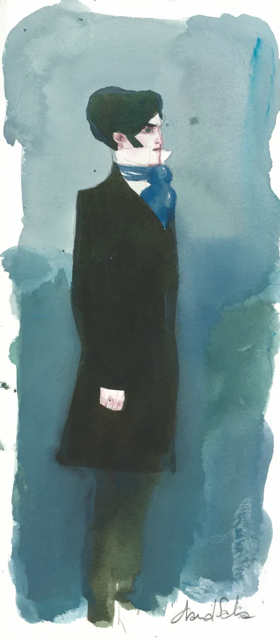 Illustration couleur, Frankenstein, David Sala