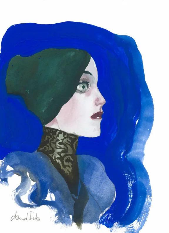 Illustration couleur, Frankenstein, David Sala