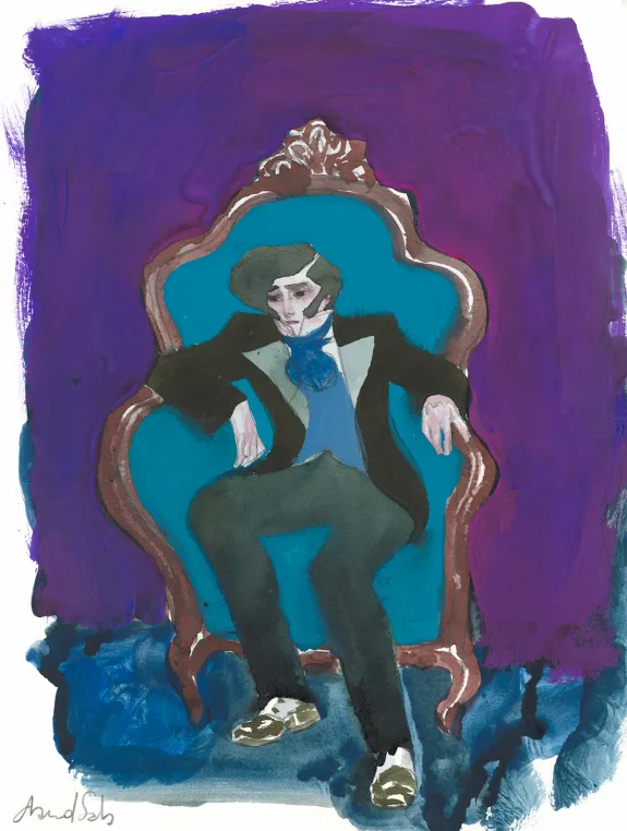 Illustration couleur, Frankenstein, David Sala