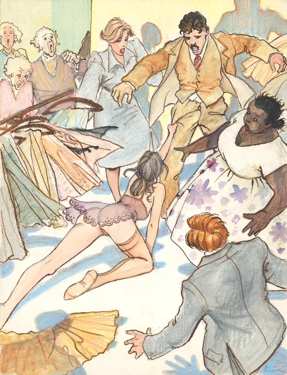 Illustration couleur, Milo Manara