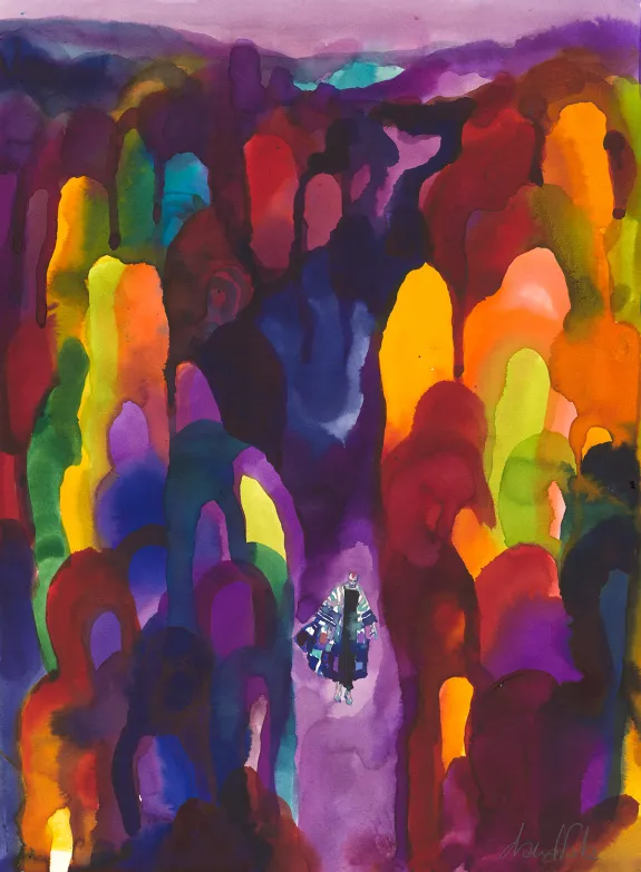 Illustration couleur, Frankenstein, David Sala
