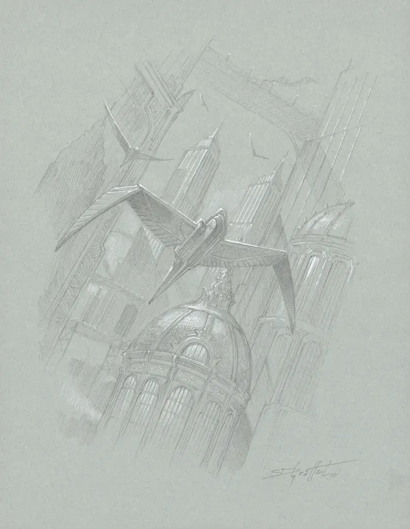 Crayonné, Steam Lines, Didier Graffet