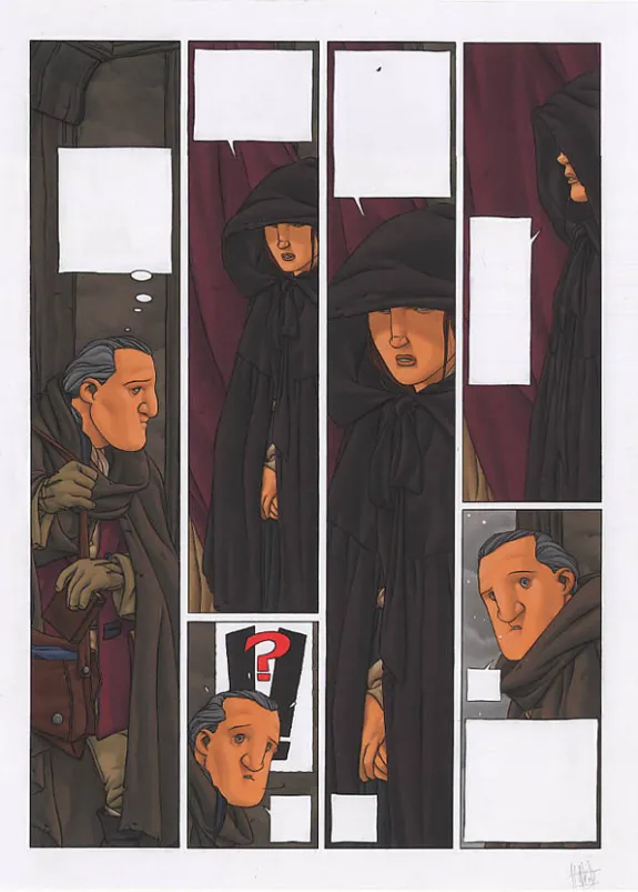 Planche couleur, Le Marteau des sorcières, Warul (T.1), Jean-Christophe Thibert