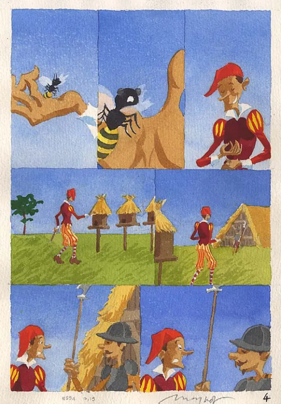 Planche couleur, Collectif Arnaudin, Emmanuel Moynot