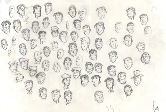 Sketch, Le Poisson-clown, Fred Simon
