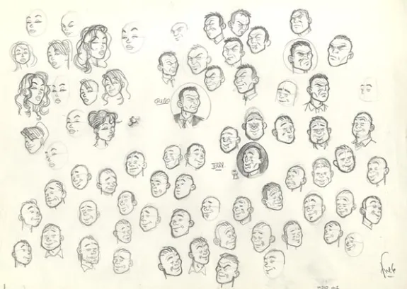 Sketch, Le Poisson-clown, Fred Simon