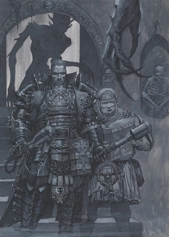 Illustration couleur, Warhammer, Adrian Smith
