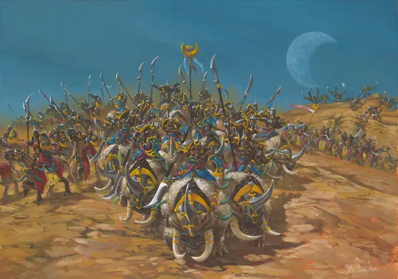 Illustration couleur, Chronopia , Adrian Smith