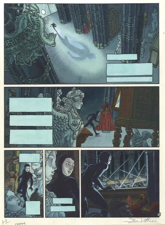 Planche noir et blanc, Fée et tendres automates, Jam (T.1), Béatrice Tillier