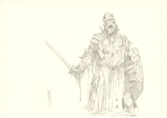 Illustration noir et blanc, Paul Jeacock