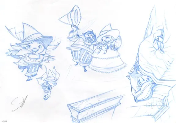 Crayonné, Le Magicien d'Oz, Enrique Fernandez