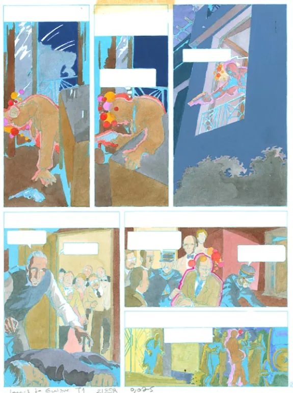 Mise en couleurs, Louis la Guigne, Louis la Guigne (T.1), Jean-Paul Dethorey