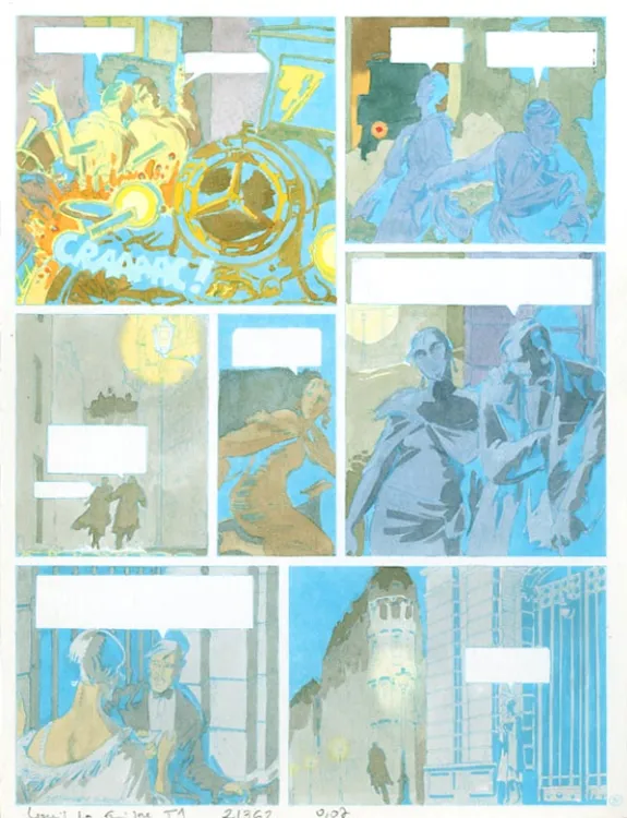 Mise en couleurs, Louis la Guigne, Louis la Guigne (T.1), Jean-Paul Dethorey