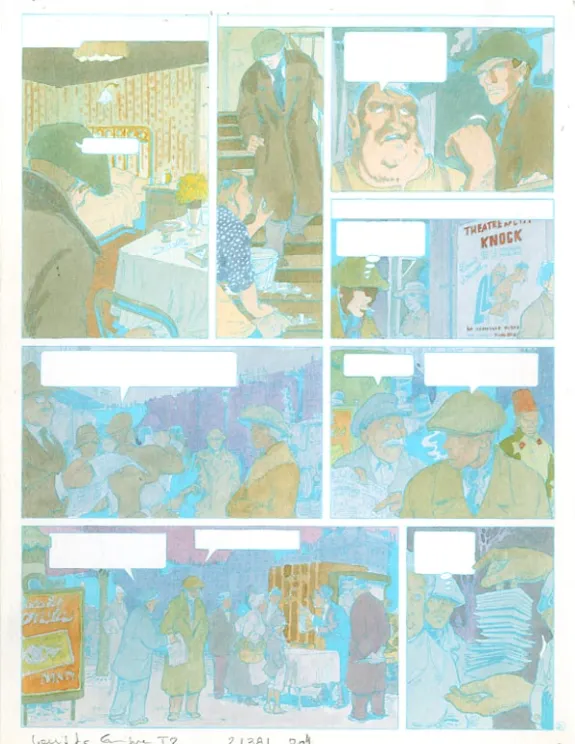 Mise en couleurs, Louis la Guigne, Moulin Rouge (T.2), Jean-Paul Dethorey