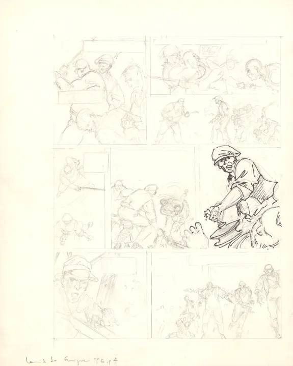 Crayonné, Louis la Guigne, Charleston (T.6), Jean-Paul Dethorey