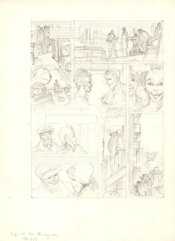 Crayonné, Louis la Guigne, Charleston (T.6), Jean-Paul Dethorey