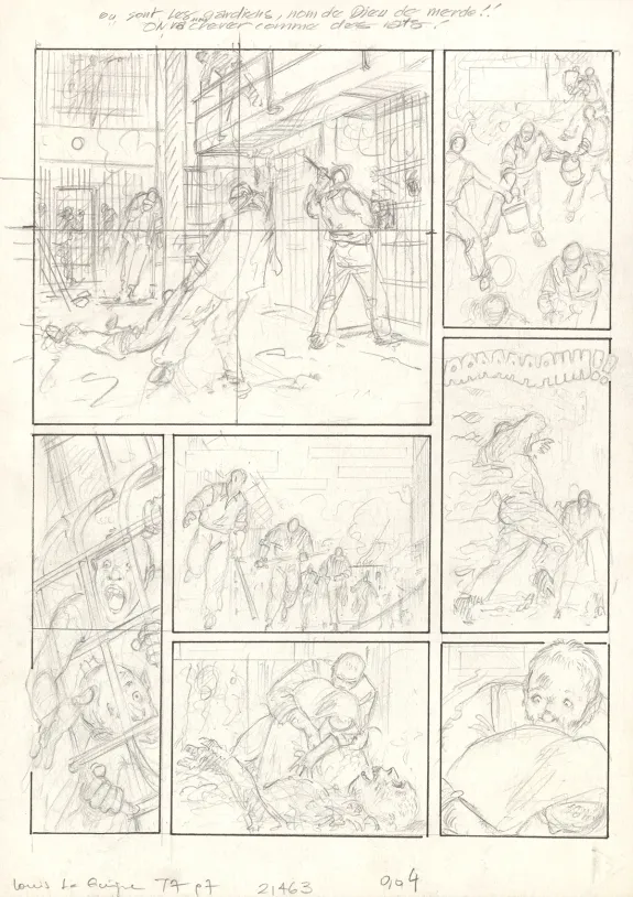 Crayonné, Louis la Guigne, Les vagabonds (T.7), Jean-Paul Dethorey