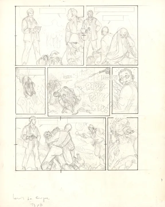 Crayonné, Louis la Guigne, Les vagabonds (T.7), Jean-Paul Dethorey