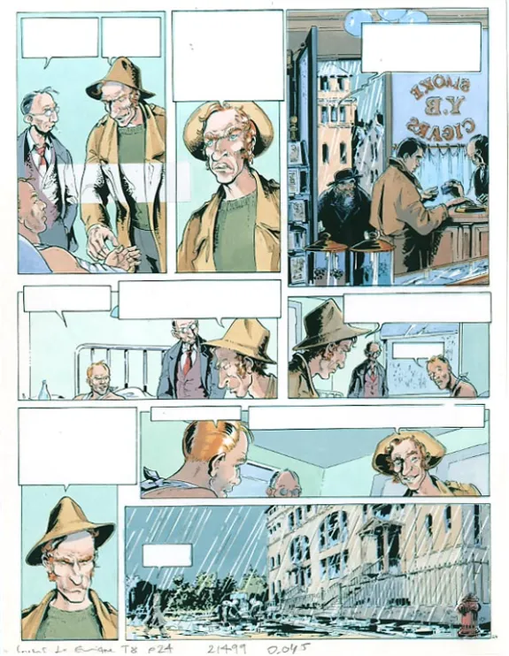 Mise en couleurs, Louis la Guigne, Fureur (T.8), Jean-Paul Dethorey