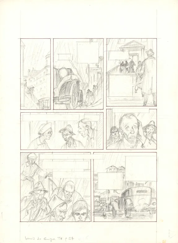 Crayonné, Louis la Guigne, Fureur (T.8), Jean-Paul Dethorey