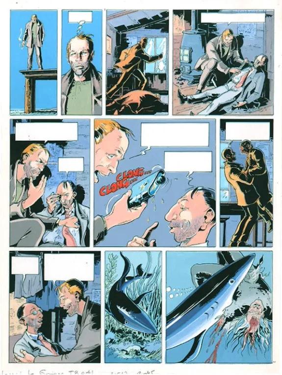 Mise en couleurs, Louis la Guigne, Fureur (T.8), Jean-Paul Dethorey