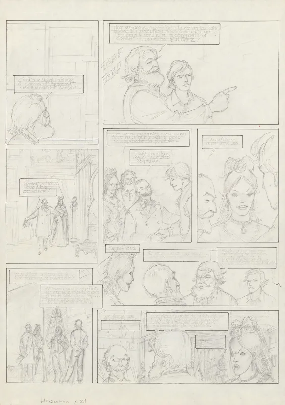 Crayonné, L'exécution, Jean-Paul Dethorey