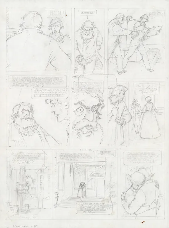 Crayonné, L'exécution, Jean-Paul Dethorey