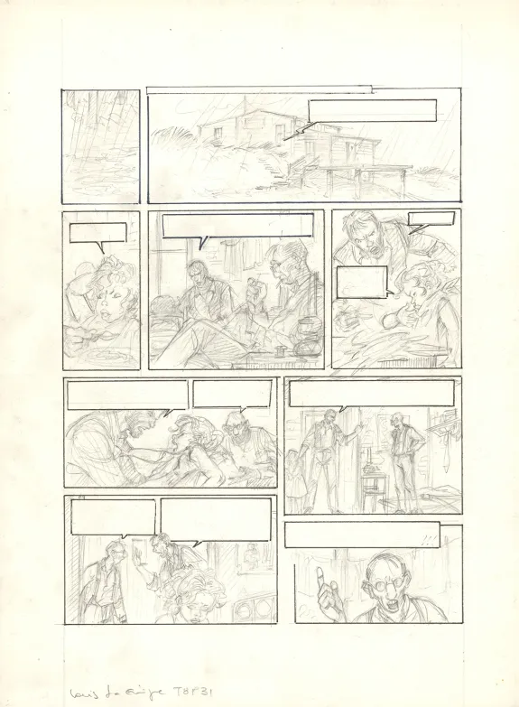 Crayonné, Louis la Guigne, Fureur (T.8), Jean-Paul Dethorey