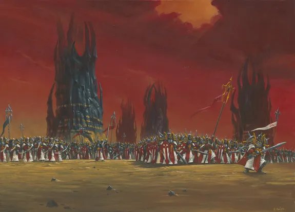 Illustration couleur, Chronopia , Adrian Smith