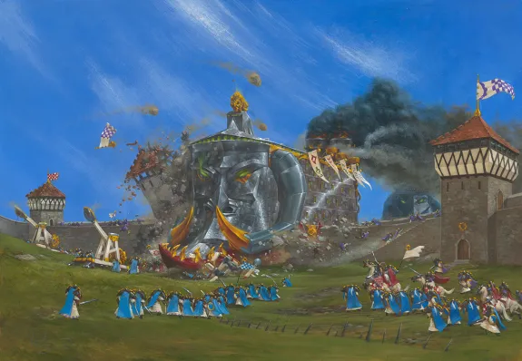 Illustration couleur, Chronopia , Adrian Smith