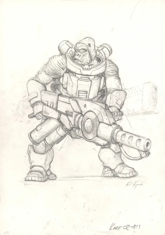 Sketch, Game AT 43, Karl Kopinski