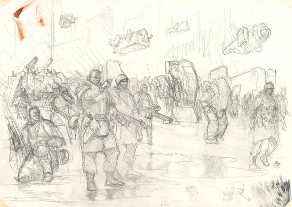 Sketch, Game AT 43, Karl Kopinski