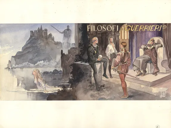 Illustration couleur, Milo Manara