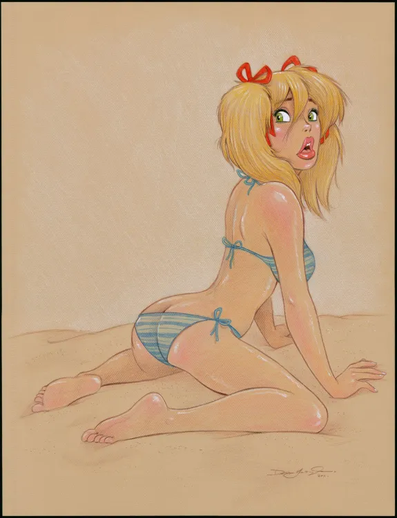 Colored illustration, Dean Yeagle