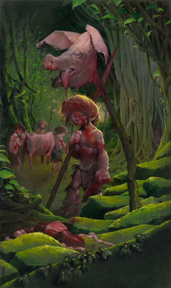 Illustration couleur, Guillermo Gonzalez